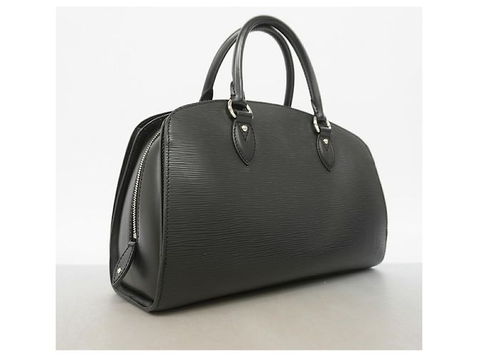 Louis Vuitton Epi Pont Neuf PM Handtasche Schwarz - Ansicht 2