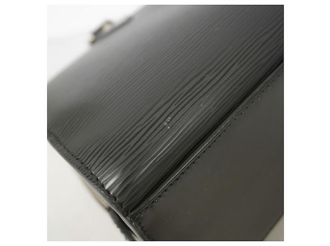 Louis Vuitton Epi Pont Neuf PM Handtasche Schwarz - Ansicht 6