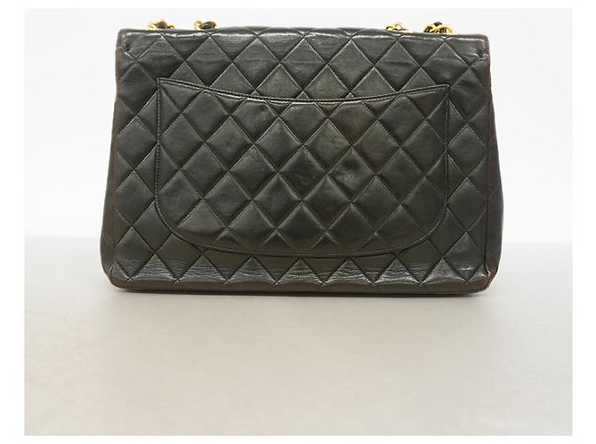 Bolsa de Ombro Chanel Large Matelassé Preta Preto - vista 11