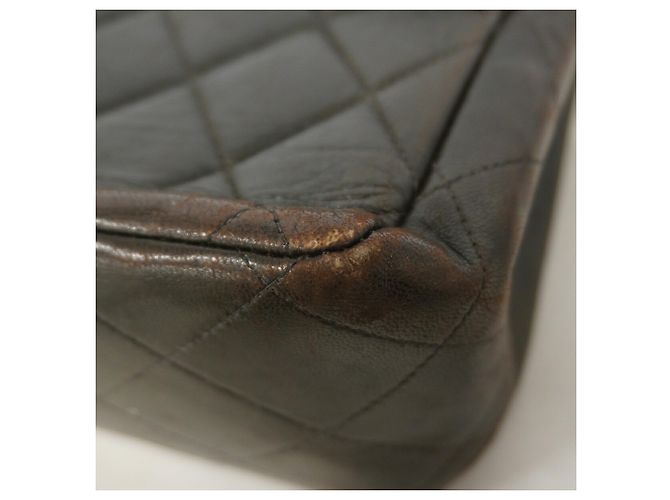 Bolsa de Ombro Chanel Large Matelassé Preta Preto - vista 6
