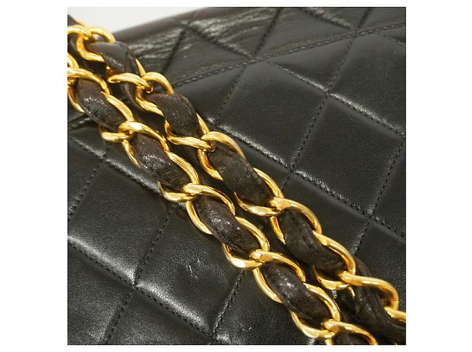Bolsa de Ombro Chanel Large Matelassé Preta Preto - vista 8