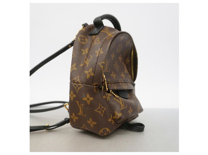 Sac à dos MINI Palm Springs Monogram Louis Vuitton Marron - vue 2