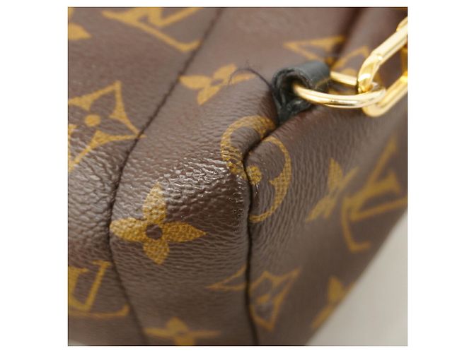 Sac à dos MINI Palm Springs Monogram Louis Vuitton Marron - vue 6