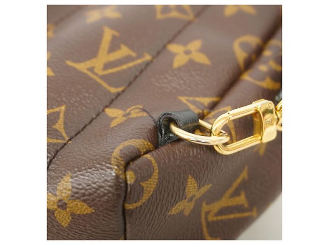 Sac à dos MINI Palm Springs Monogram Louis Vuitton Marron - vue 7