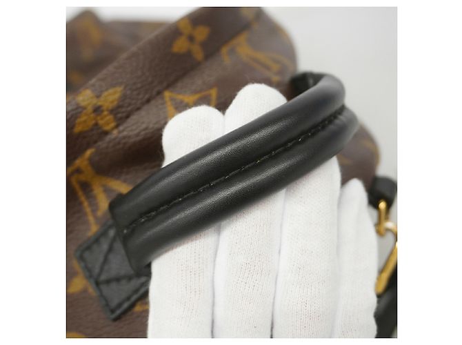 Sac à dos MINI Palm Springs Monogram Louis Vuitton Marron - vue 8
