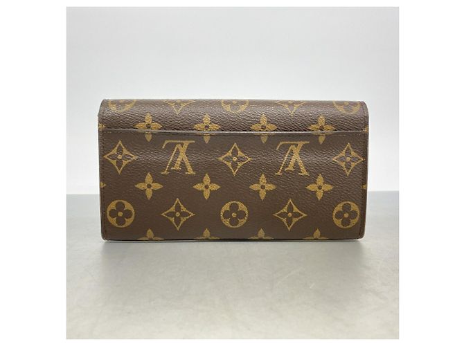Louis Vuitton Monogram Portefeuille Sarah Long Wallet Rosa - vista 15