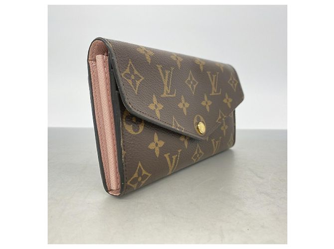 Louis Vuitton Monogram Portefeuille Sarah Long Wallet Rosa - vista 2