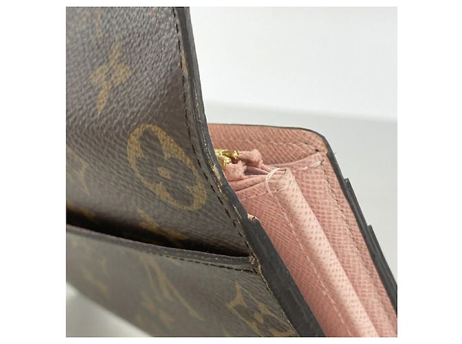 Louis Vuitton Monogram Portefeuille Sarah Long Wallet Rosa - vista 7