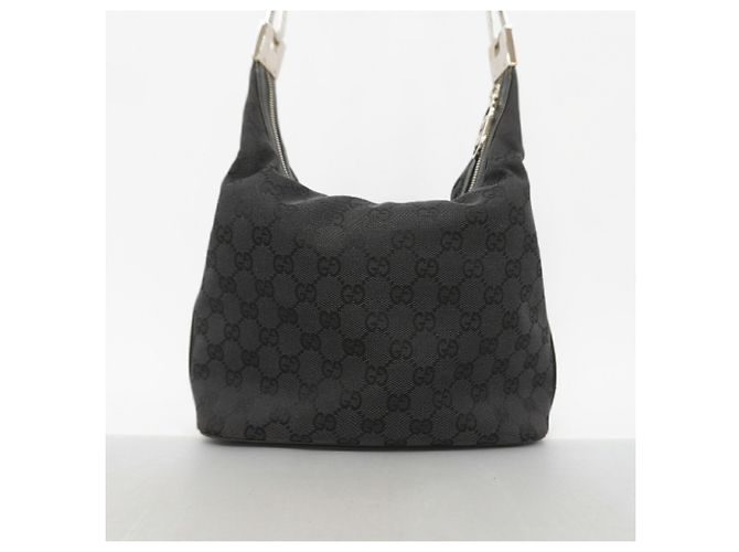 Gucci GG Canvas Schultertasche Schwarz - Ansicht 11