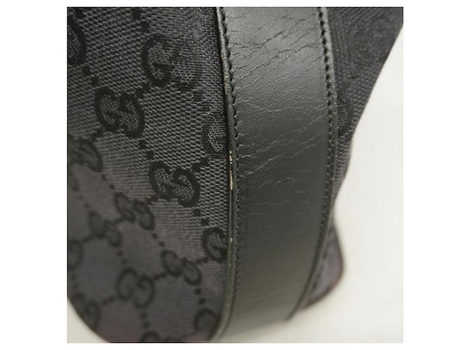 Gucci GG Canvas Schultertasche Schwarz - Ansicht 7