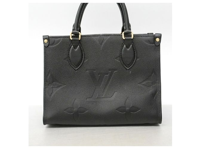 Bolso Louis Vuitton Monogram Empreinte OnTheGo PM Negro - vista 10