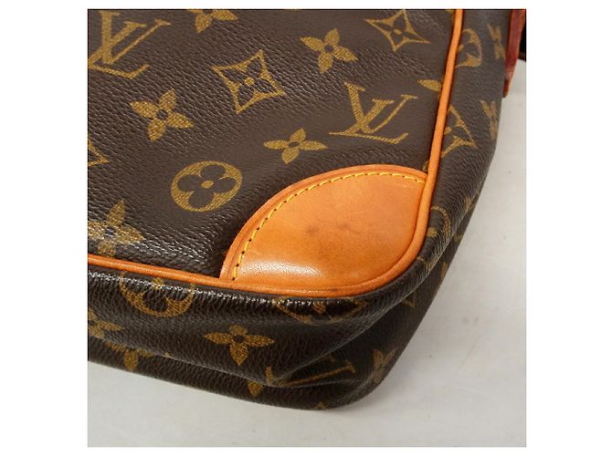 Bolso de hombro Louis Vuitton Monogram Danube MM Castaño - vista 7