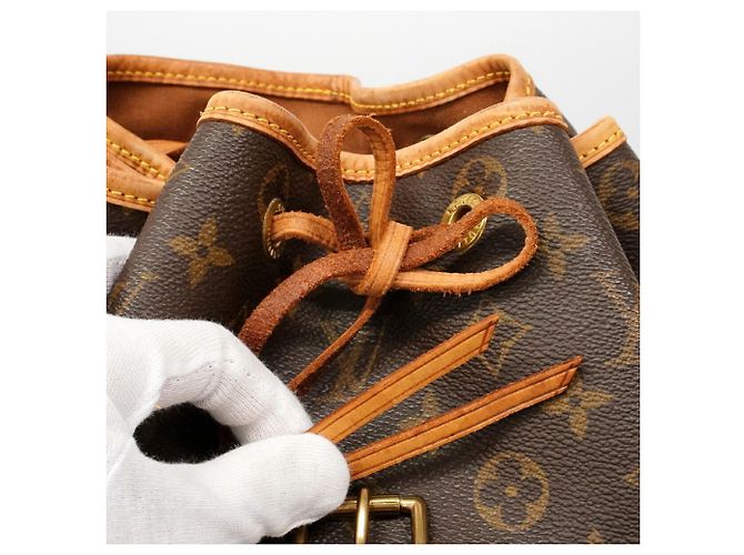 Louis Vuitton Monogram Montsouris GM Rucksack Braun - Ansicht 10