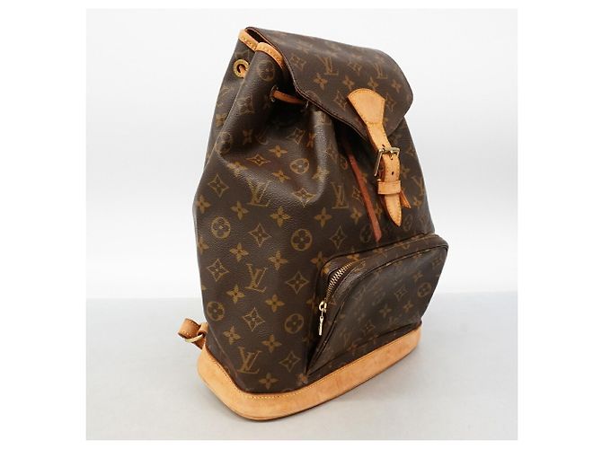 Louis Vuitton Monogram Montsouris GM Rucksack Braun - Ansicht 2
