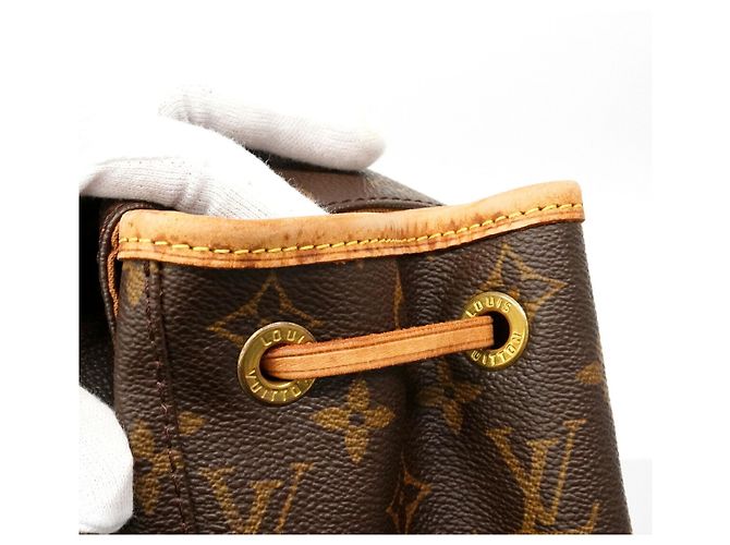 Louis Vuitton Monogram Montsouris GM Rucksack Braun - Ansicht 7