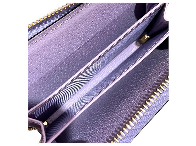Tarjetero Gucci Jumbo GG Beige Púrpura - vista 5