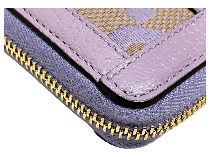 Tarjetero Gucci Jumbo GG Beige Púrpura - vista 7