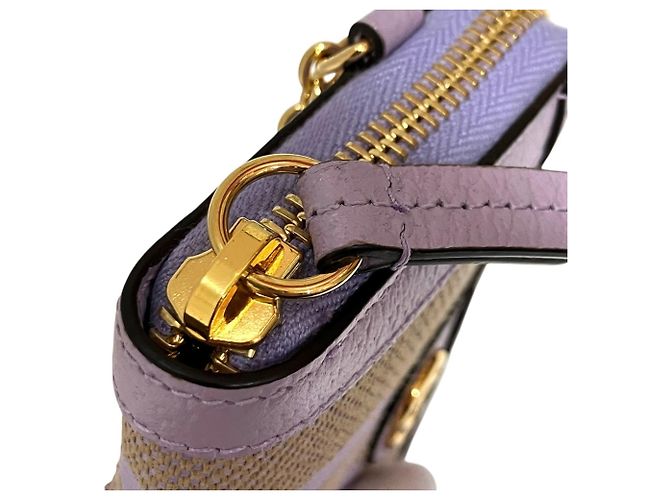 Tarjetero Gucci Jumbo GG Beige Púrpura - vista 8