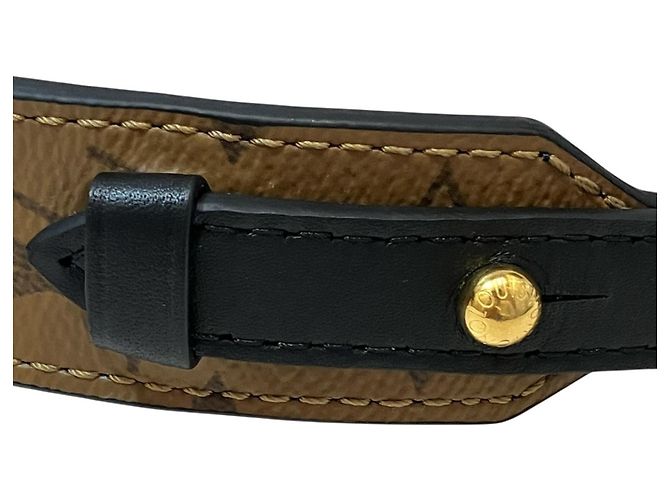 Louis Vuitton Shoulder Strap XL Monogram Reverse Canvas Brown - view 6