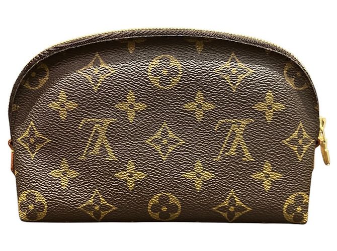 Louis Vuitton Pochette Cosmetic Handbag Pouch Braun - Ansicht 2