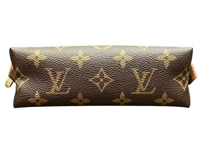 Louis Vuitton Pochette Cosmetic Handbag Pouch Braun - Ansicht 3