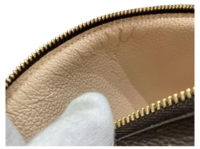 Louis Vuitton Pochette Cosmetic Handbag Pouch Braun - Ansicht 6