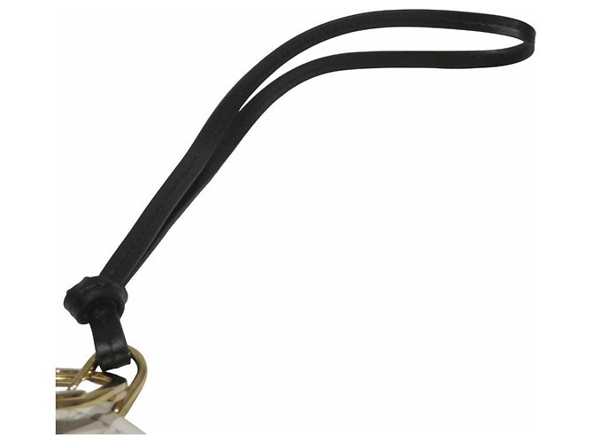 Portachiavi Miu Miu Wonder Leather Trick Bianco - vista 9