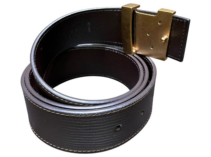 Ceinture en cuir Louis Vuitton - vue 2