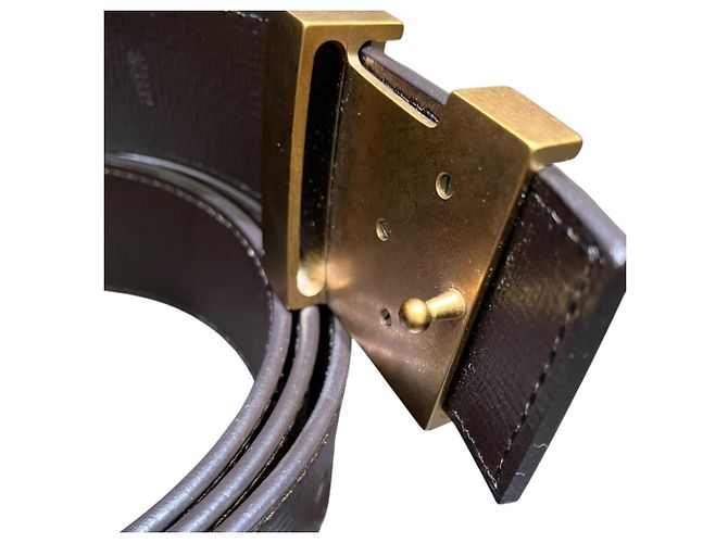 Ceinture en cuir Louis Vuitton - vue 3