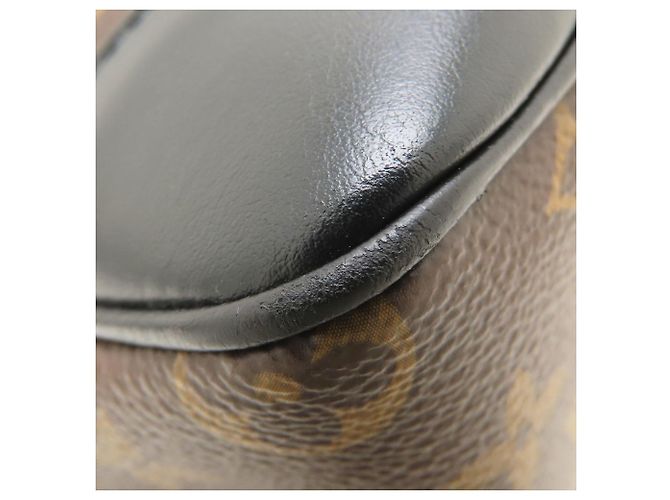 Bolsa de Ombro Louis Vuitton Monogram Odeon NM MM Marrom Preto - vista 12