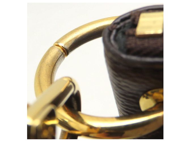 Bolsa de Ombro Louis Vuitton Monogram Odeon NM MM Marrom Preto - vista 17