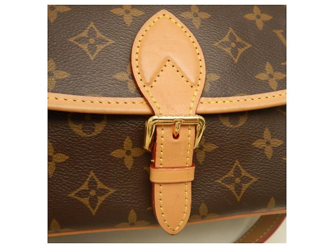 Bolso de hombro Louis Vuitton Monogram Diane Castaño - vista 14