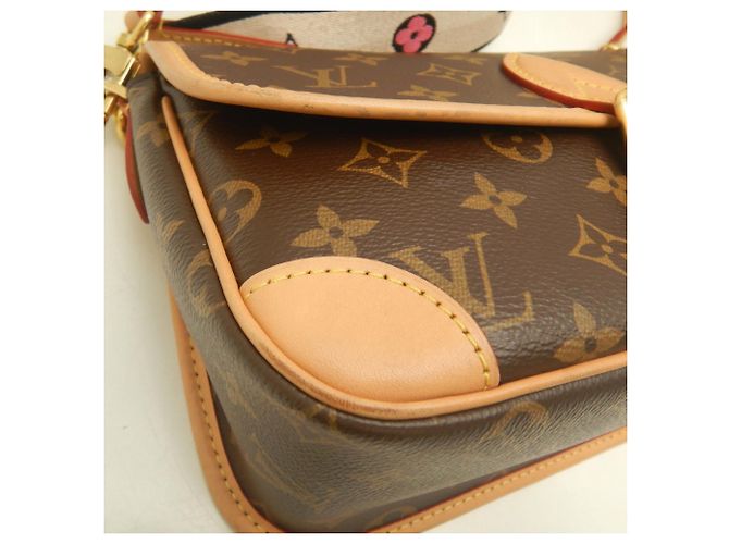 Bolso de hombro Louis Vuitton Monogram Diane Castaño - vista 15