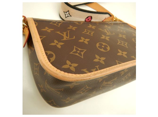 Bolso de hombro Louis Vuitton Monogram Diane Castaño - vista 17