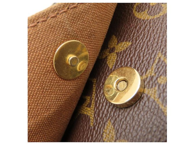 Louis Vuitton Monogram Mini Looping Handtasche Braun - Ansicht 15