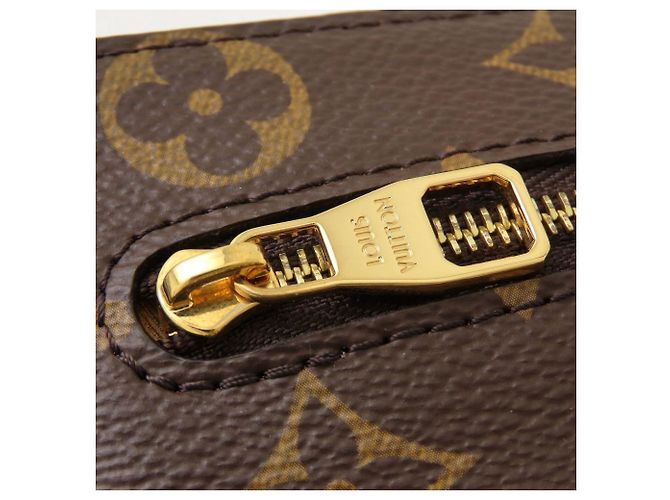Borsa a tracolla Louis Vuitton Monogram Utility Marrone - vista 10