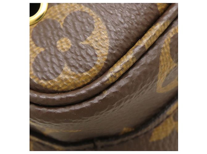Borsa a tracolla Louis Vuitton Monogram Utility Marrone - vista 14