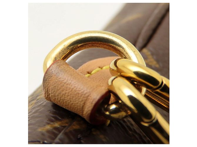 Borsa a tracolla Louis Vuitton Monogram Utility Marrone - vista 17