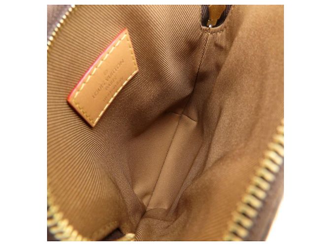 Borsa a tracolla Louis Vuitton Monogram Utility Marrone - vista 6
