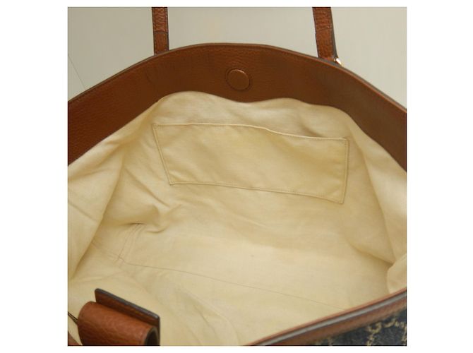 Borsa Tote Gucci Ophidia Marrone Blu - vista 17
