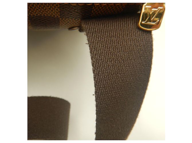 Louis Vuitton Damier Pochette Plat Brooklyn Shoulder Bag Damier ebene - vista 10
