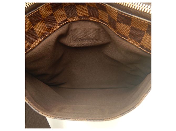 Louis Vuitton Damier Pochette Plat Brooklyn Shoulder Bag Damier ebene - vista 12
