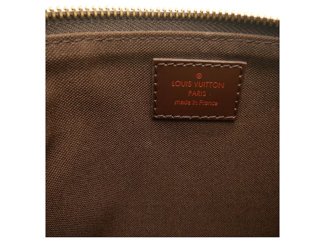 Louis Vuitton Damier Pochette Plat Brooklyn Shoulder Bag Damier ebene - vista 13