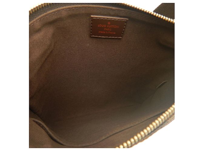 Louis Vuitton Damier Pochette Plat Brooklyn Shoulder Bag Damier ebene - vista 5