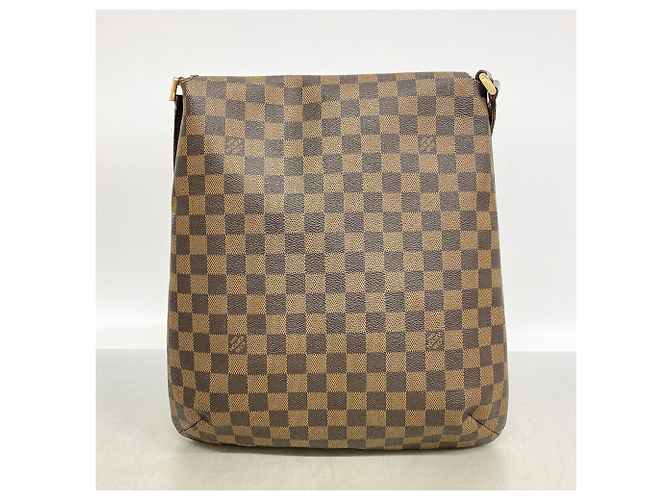 Bolsa de Ombro Louis Vuitton Damier Musette Damier ebene - vista 12