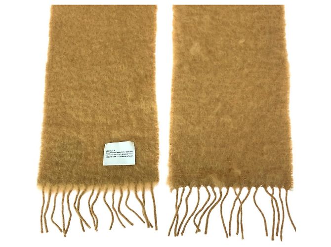 Cachecol de mohair bege Anagram LOEWE - vista 8
