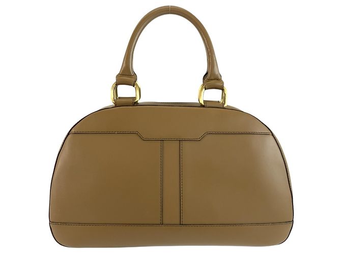Borsa a mano Burberry in pelle marrone - vista 2