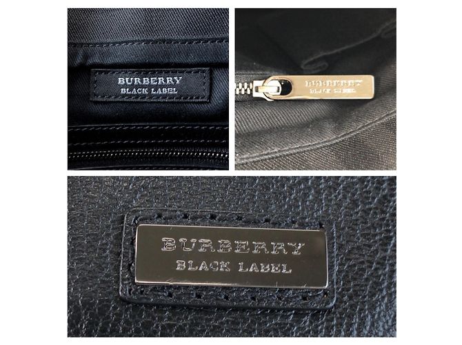 Burberry Black Label Check Pattern Messenger Bag - view 4