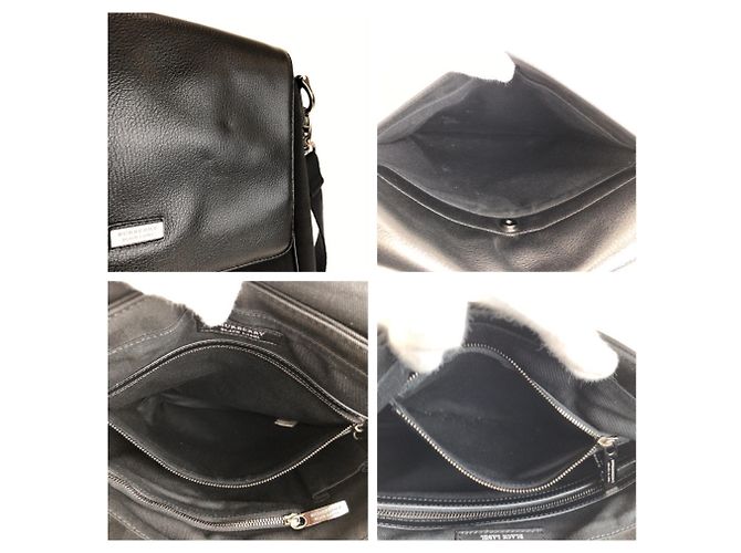 Burberry Black Label Check Pattern Messenger Bag - view 6