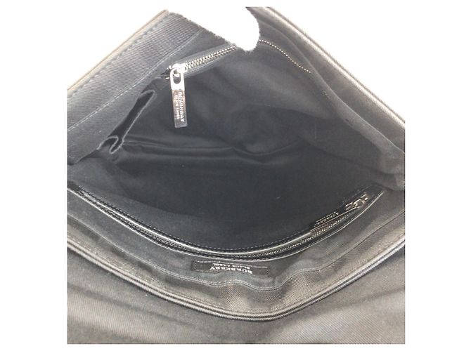 Burberry Black Label Check Pattern Messenger Bag - view 9